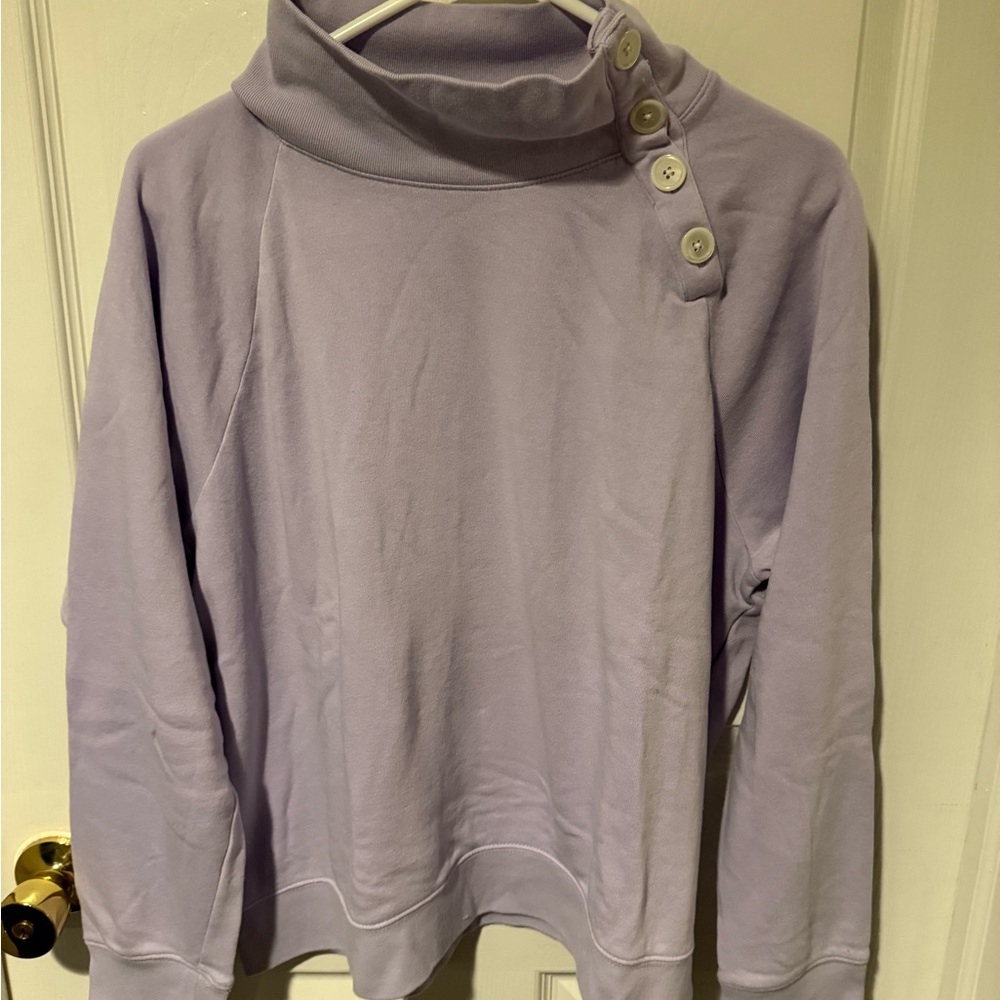 J. Crew Light Purple Knit Top